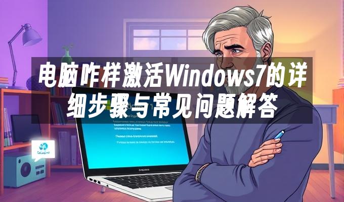 电脑咋样激活Windows7的详细步骤与常见问题解答