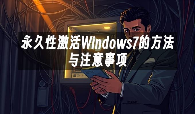永久性激活Windows7的方法与注意事项