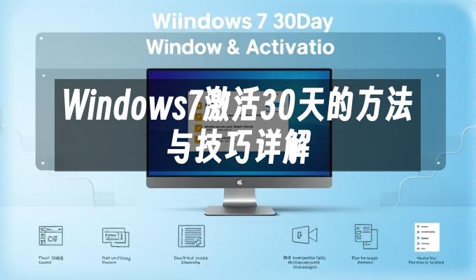 Windows7激活30天的方法与技巧详解